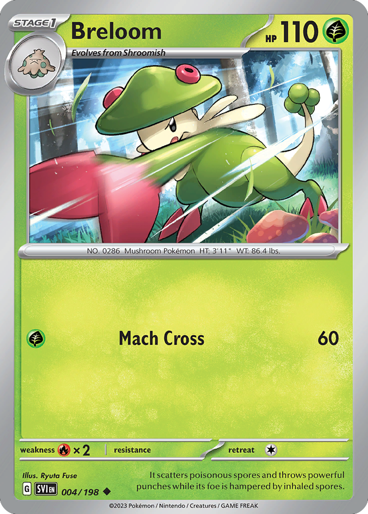 Breloom (007/162) [Scarlet & Violet: Temporal Forces] | Odin's Place