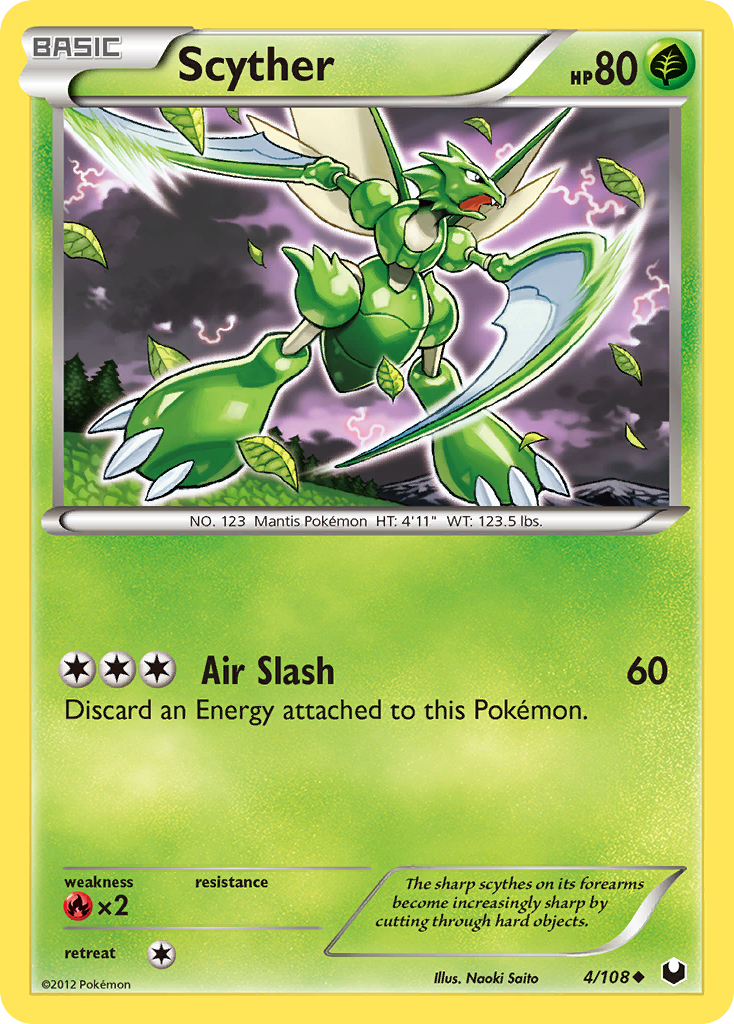 Scyther (4/108) (League Promo 1st Place) [Black & White: Dark Explorers] | Odin's Place