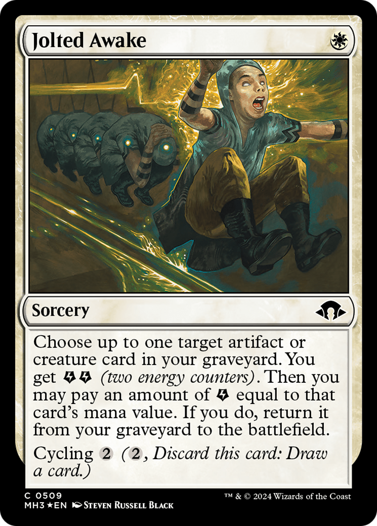 Jolted Awake (Ripple Foil) [Modern Horizons 3] | Dragon's Lair Comics and Fantasy Houston TX