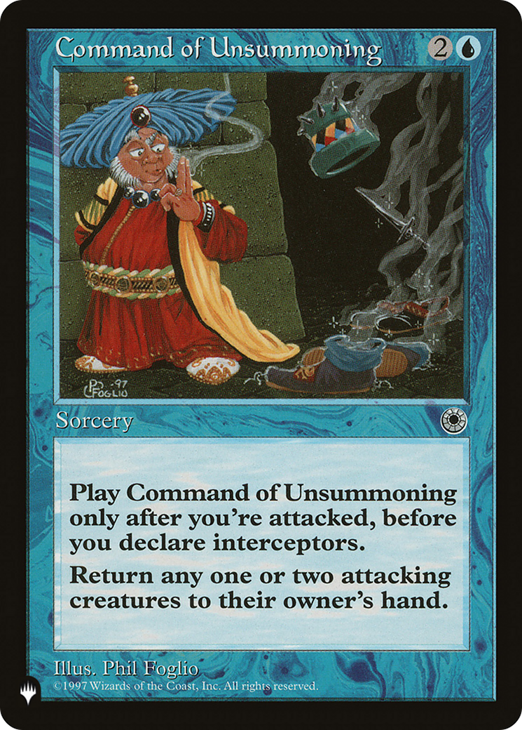 Command of Unsummoning [The List] | Dragon's Lair Comics and Fantasy Houston TX