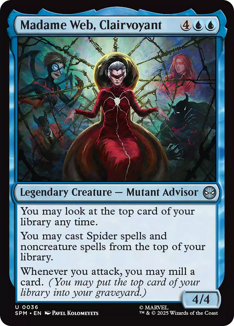 Madame Web, Clairvoyant [Marvel's Spider-Man] | Dragon's Lair Comics and Fantasy Houston TX