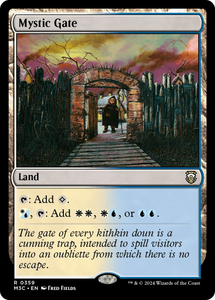 Mystic Gate (Ripple Foil) [Modern Horizons 3 Commander] | Dragon's Lair Comics and Fantasy Houston TX