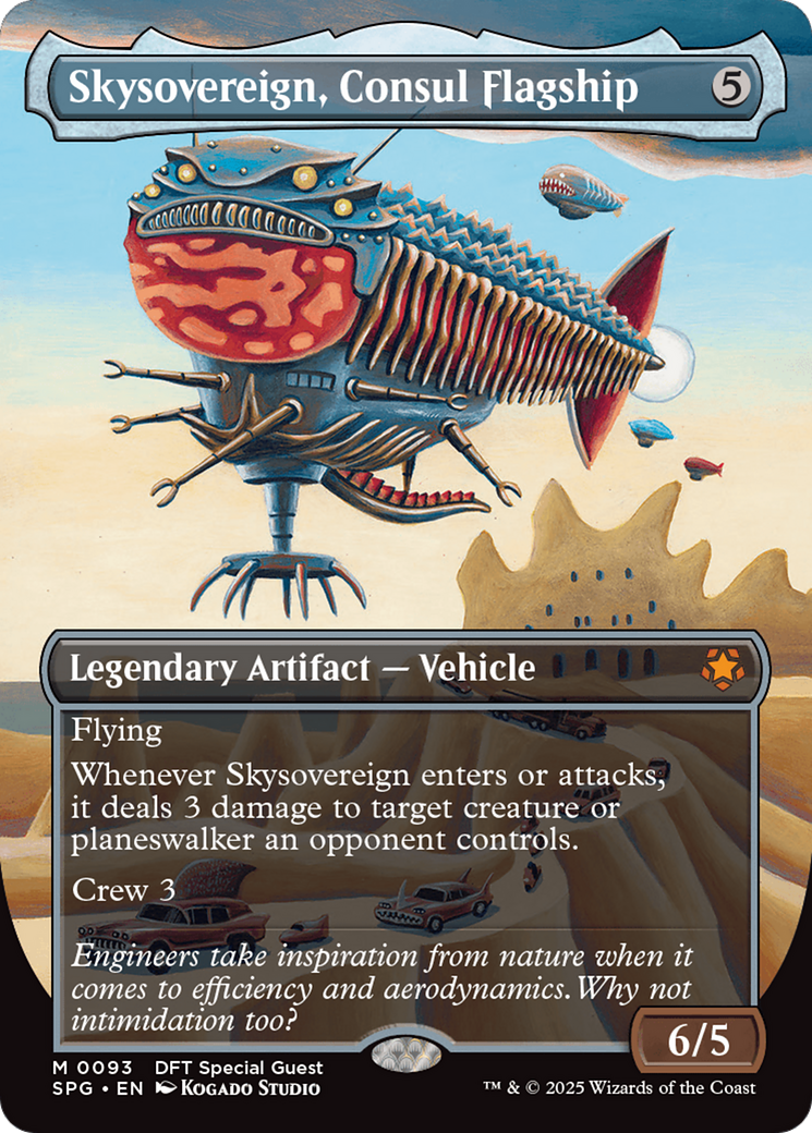 Skysovereign, Consul Flagship (Borderless) [Aetherdrift Special Guests] | Dragon's Lair Comics and Fantasy Houston TX
