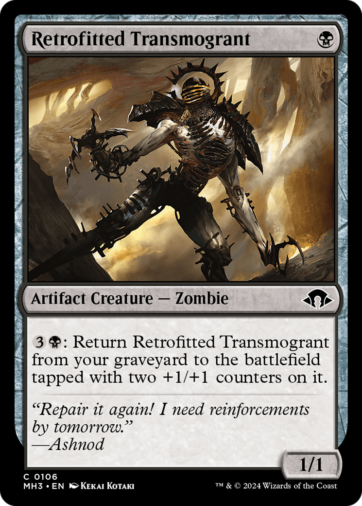 Retrofitted Transmogrant [Modern Horizons 3] | Dragon's Lair Comics and Fantasy Houston TX