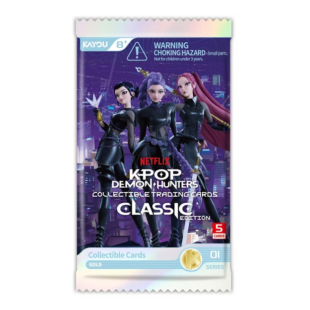 K-Pop Demon Hunters: Collectible Cards: Classic Edition 001 Pack Wave 1 | Odin's Place