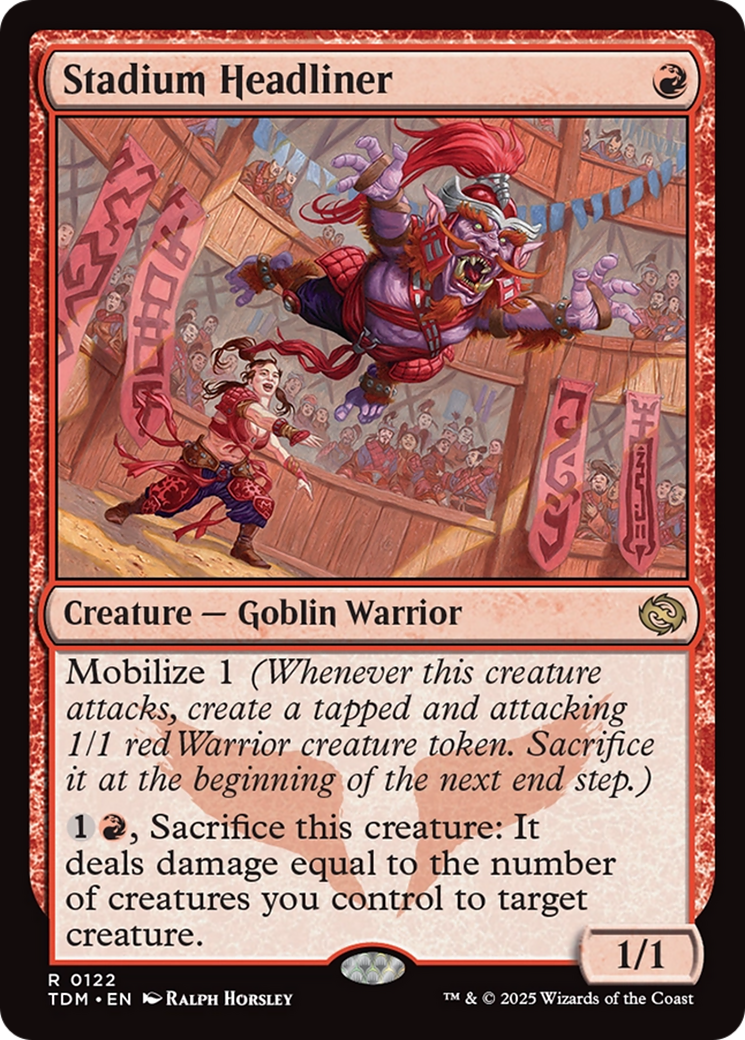 Stadium Headliner [Tarkir: Dragonstorm] | Dragon's Lair Comics and Fantasy Houston TX