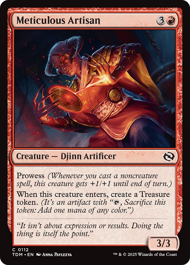 Meticulous Artisan [Tarkir: Dragonstorm] | Dragon's Lair Comics and Fantasy Houston TX