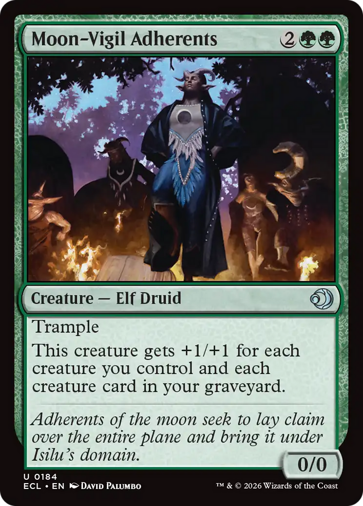 Moon-Vigil Adherents [Lorwyn Eclipsed] | Odin's Place