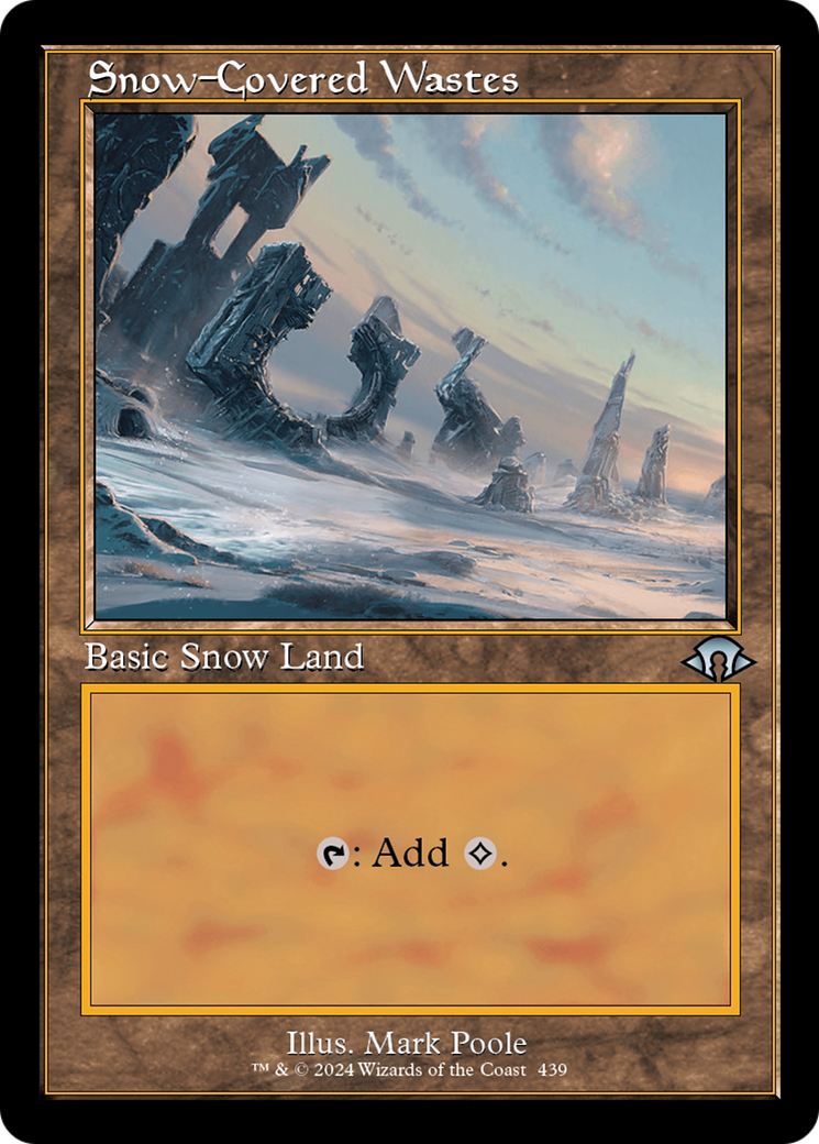 Snow-Covered Wastes (Retro) [Modern Horizons 3] | Dragon's Lair Comics and Fantasy Houston TX