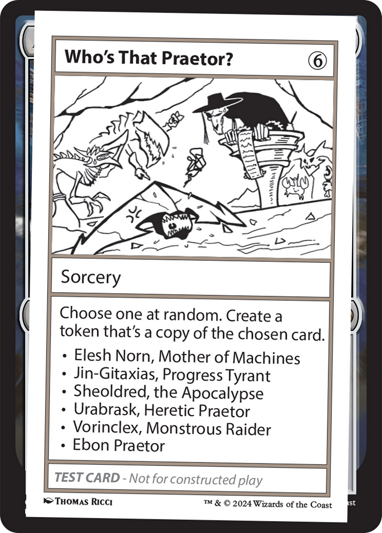Who's That Praetor? [Mystery Booster 2 Playtest Cards] | Dragon's Lair Comics and Fantasy Houston TX