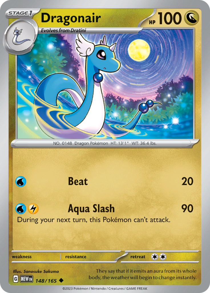 Dragonair (148/165) [Scarlet & Violet 151] | Dragon's Lair Comics and Fantasy Houston TX