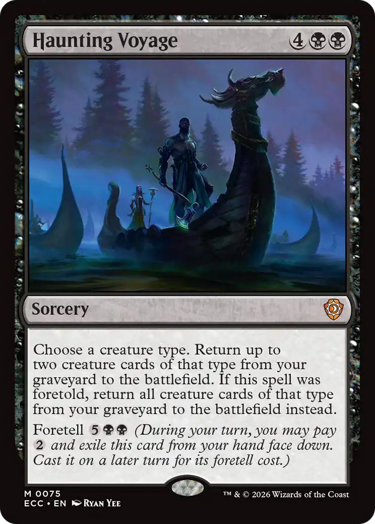 Haunting Voyage [Lorwyn Eclipsed Commander] | Odin's Place