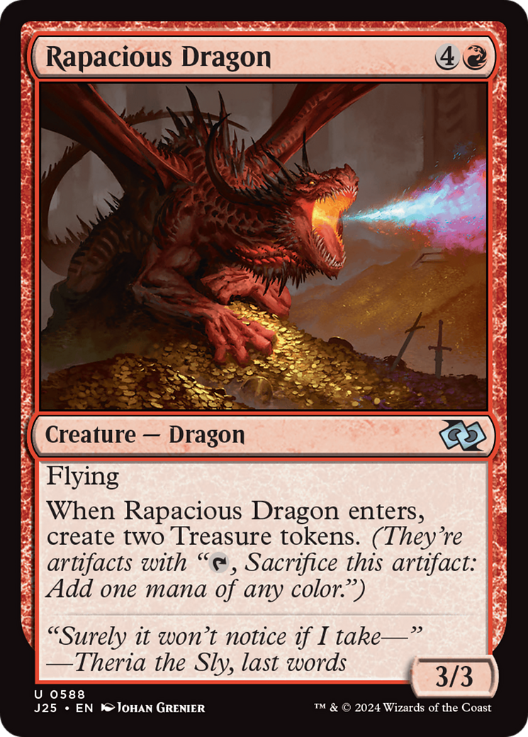 Rapacious Dragon [Foundations Jumpstart] | Dragon's Lair Comics and Fantasy Houston TX