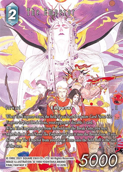 The Emperor (Full Art Reprint) [Dawn of Heroes] | Odin's Place