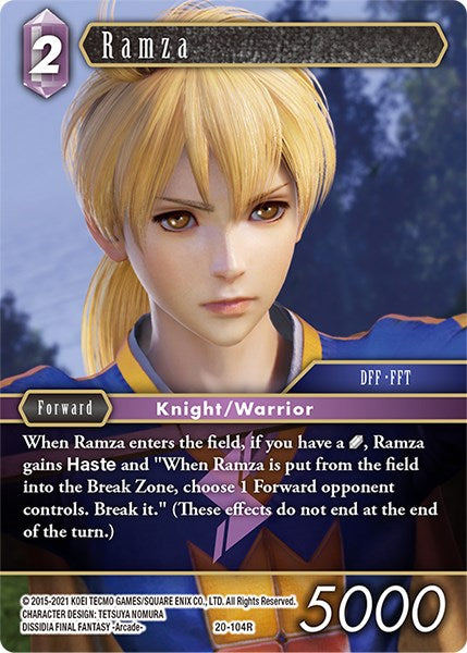 Ramza [Dawn of Heroes] | Odin's Place
