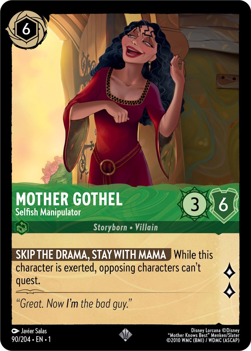 Mother Gothel - Selfish Manipulator (90/204) [The First Chapter] | Odin's Place