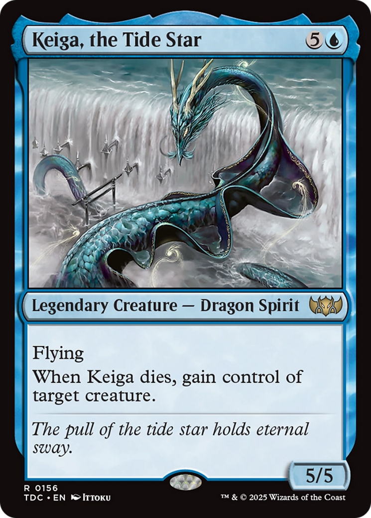 Keiga, the Tide Star [Tarkir: Dragonstorm Commander] | Dragon's Lair Comics and Fantasy Houston TX