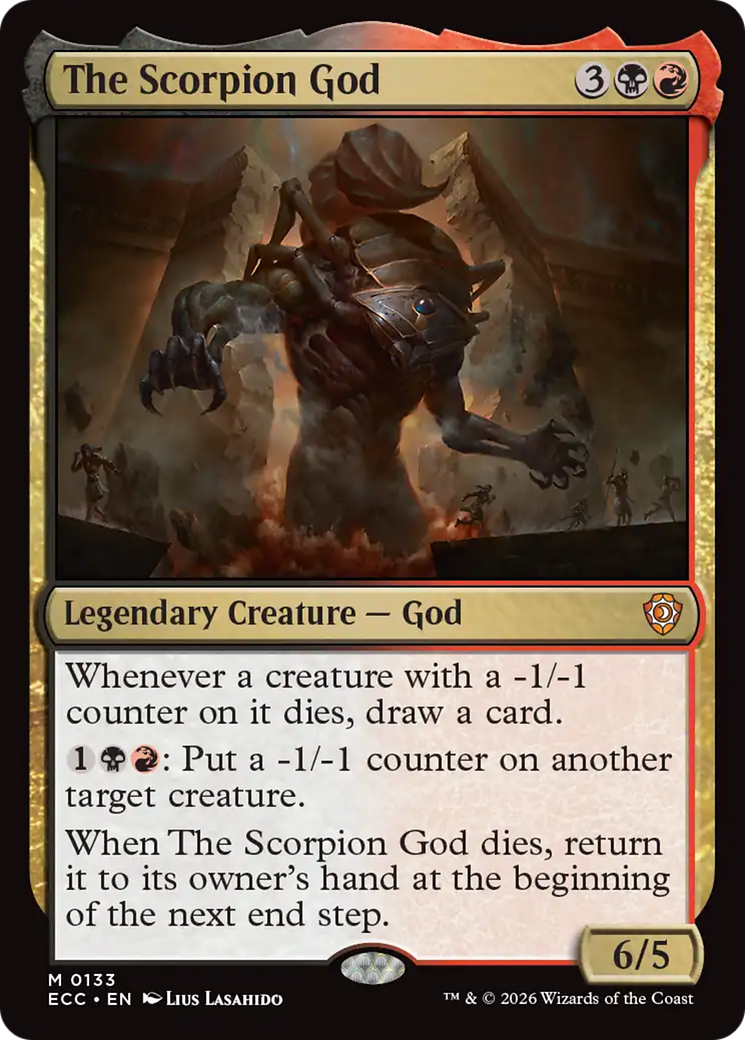 The Scorpion God [Lorwyn Eclipsed Commander] | Odin's Place