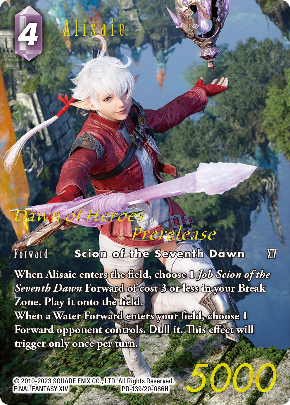 Alisaie (Prerelease Promo) [Dawn of Heroes] | Dragon's Lair Comics and Fantasy Houston TX