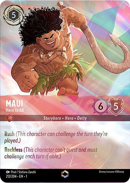 Maui - Hero to All (Enchanted) (212/204) [The First Chapter] | Odin's Place