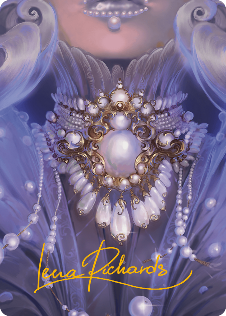 Pearl Medallion Art Card (Gold-Stamped Signature) [Modern Horizons 3 Art Series] | Dragon's Lair Comics and Fantasy Houston TX