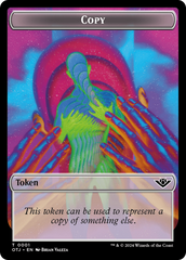 Treasure // Copy Double-Sided Token [Outlaws of Thunder Junction Tokens] | Dragon's Lair Comics and Fantasy Houston TX