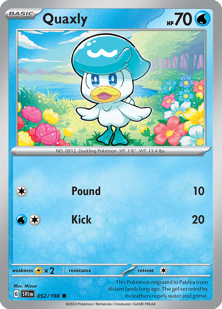 Quaxly (050/191) [Scarlet & Violet: Surging Sparks] | Odin's Place