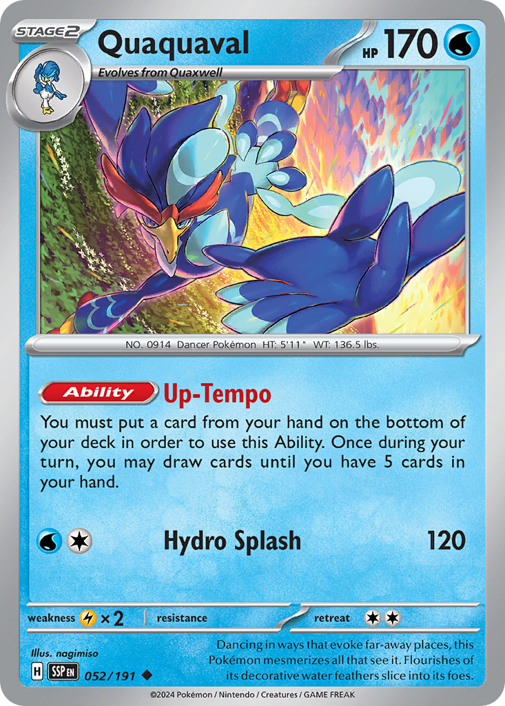 Quaquaval (054/198) [Prize Pack Series Four] | Odin's Place