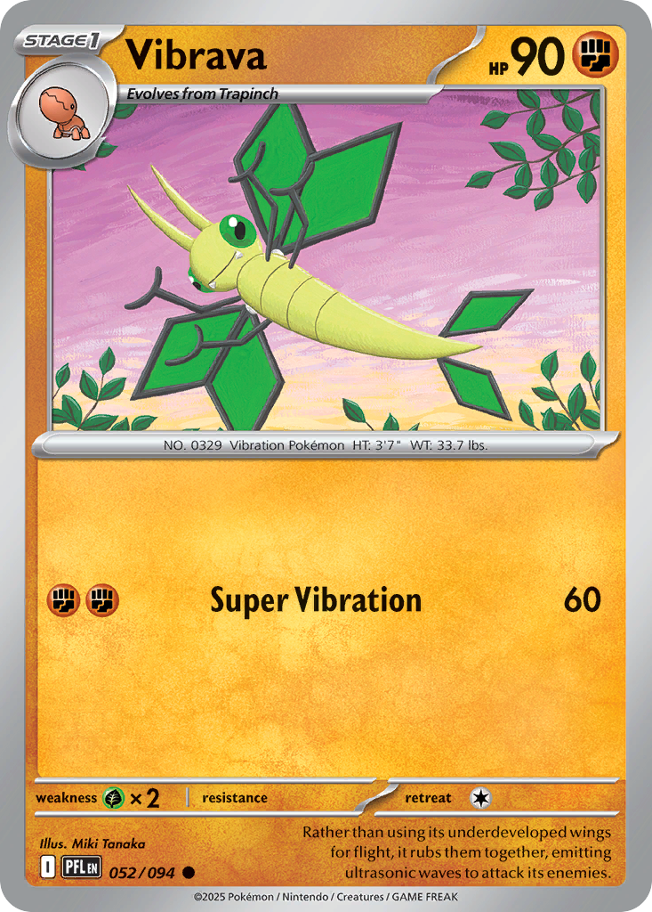 Vibrava (105/191) [Scarlet & Violet: Surging Sparks] | Odin's Place
