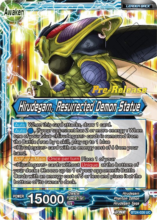 Hirudegarn // Hirudegarn, Resurrected Demon Statue (BT24-026) [Beyond Generations Prerelease Promos] | Dragon's Lair Comics and Fantasy Houston TX