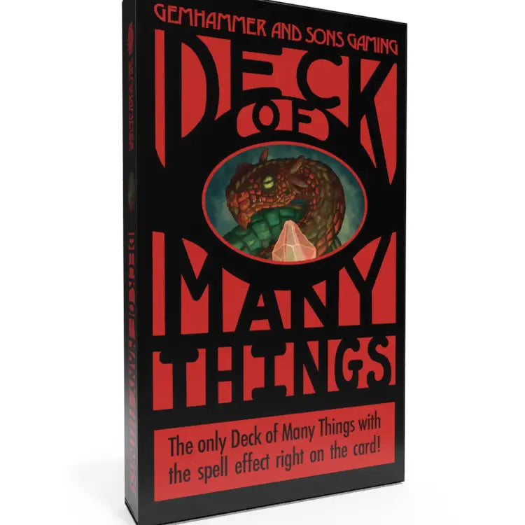 Gemhammer and Sons Deck of Many Things | Dragon's Lair Comics and Fantasy Houston TX