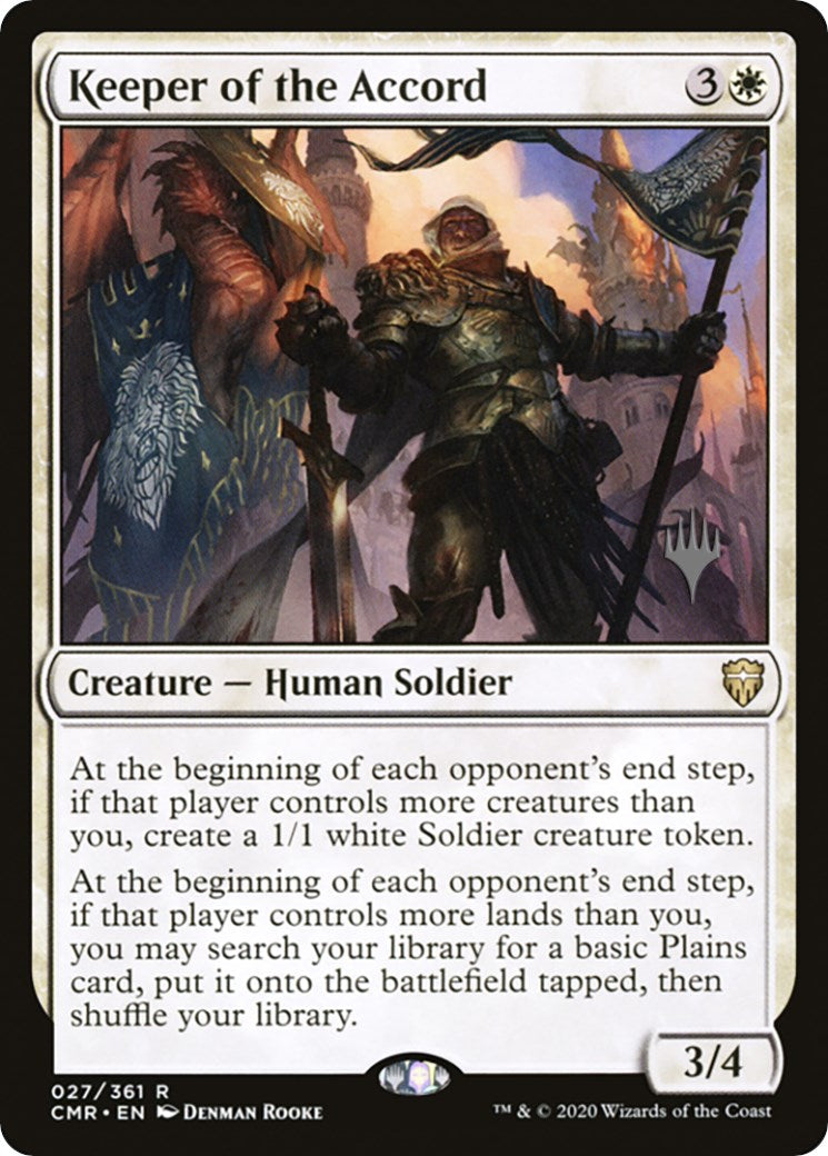 Keeper of the Accord (Promo Pack) [Murders at Karlov Manor Promos] | Dragon's Lair Comics and Fantasy Houston TX