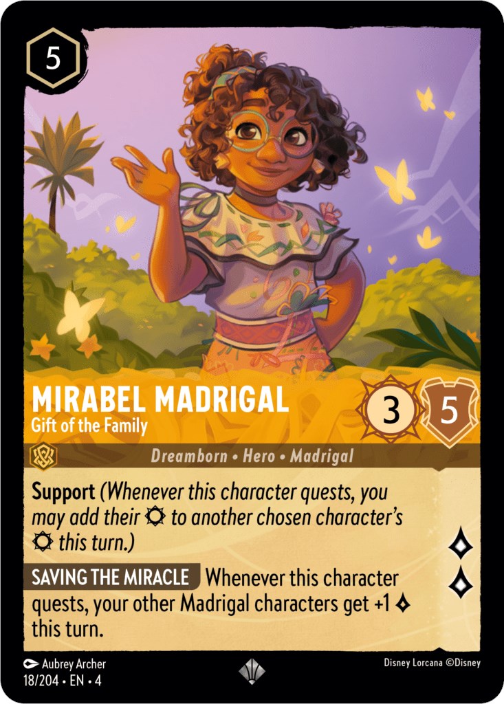 Mirabel Madrigal - Gift of the Family (18/204) [Ursula's Return] | Odin's Place