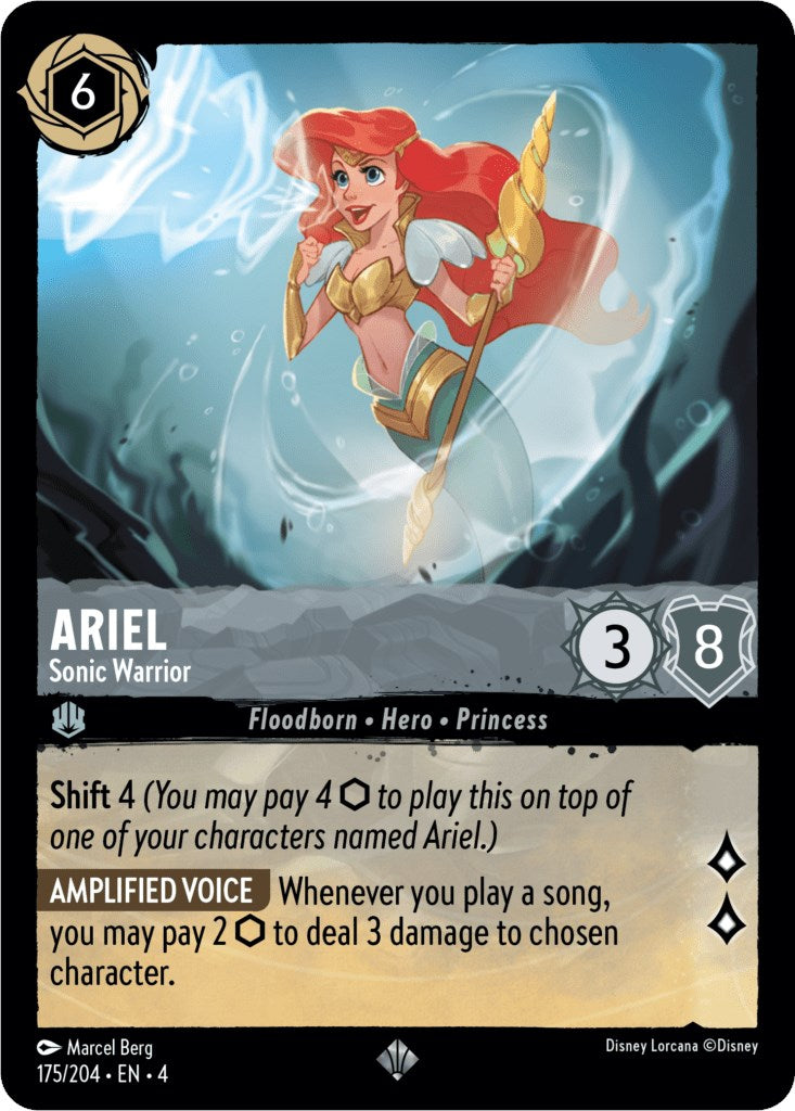 Ariel - Sonic Warrior (175/204) [Ursula's Return] | Dragon's Lair Comics and Fantasy Houston TX