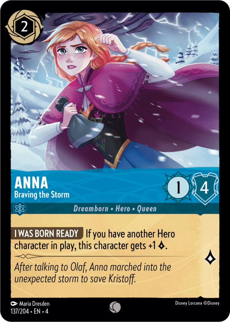Anna - Braving the Storm (137/204) [Ursula's Return] | Dragon's Lair Comics and Fantasy Houston TX