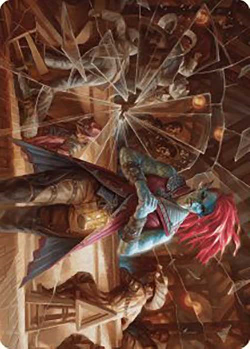 Obeka, Splitter of Seconds Art Card [Outlaws of Thunder Junction Art Series] | Dragon's Lair Comics and Fantasy Houston TX