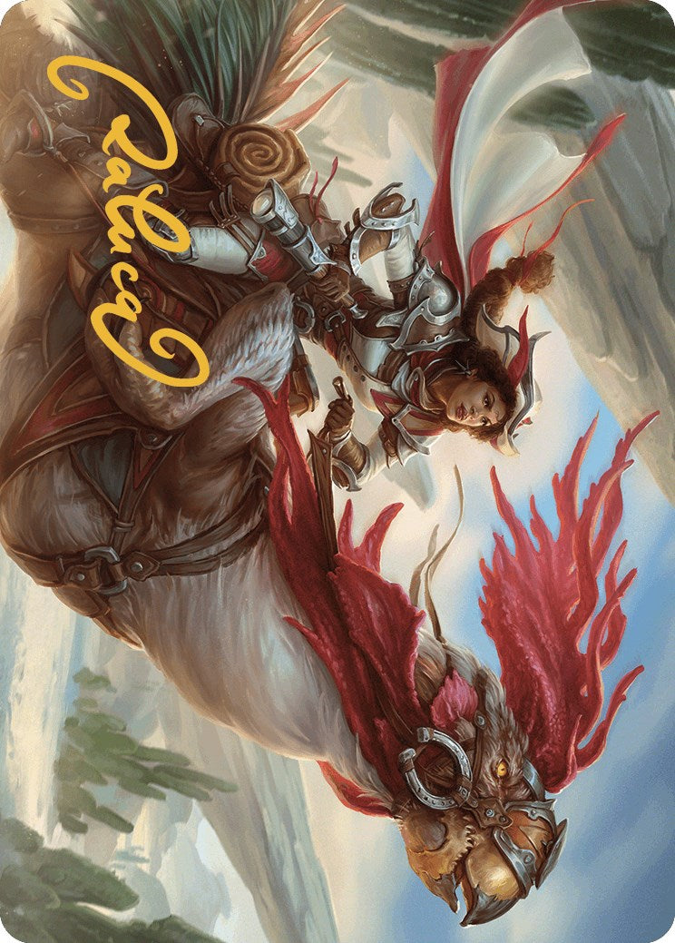 Frontier Seeker Art Card (Gold-Stamped Signature) [Outlaws of Thunder Junction Art Series] | Dragon's Lair Comics and Fantasy Houston TX