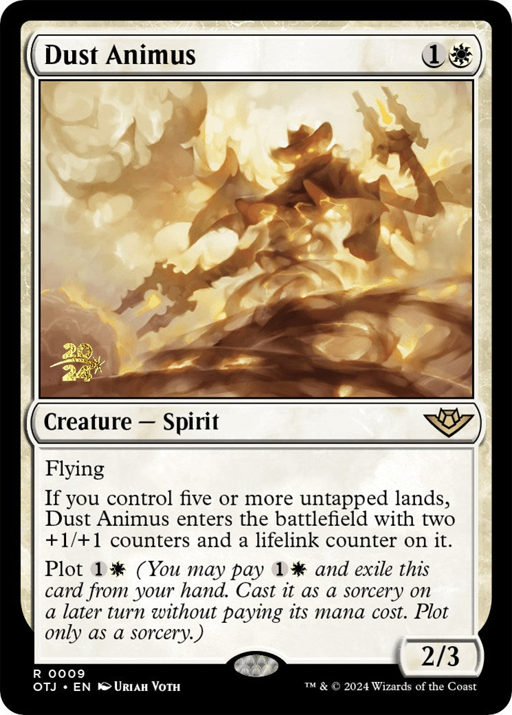 Dust Animus [Outlaws of Thunder Junction Prerelease Promos] | Dragon's Lair Comics and Fantasy Houston TX