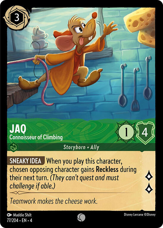 Jaq - Connoisseur of Climbing (77/204) [Ursula's Return] | Odin's Lair