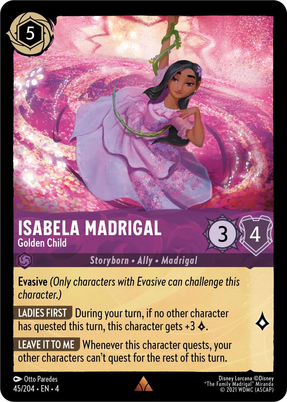Isabela Madrigal - Golden Child (45/204) [Ursula's Return] | Odin's Lair