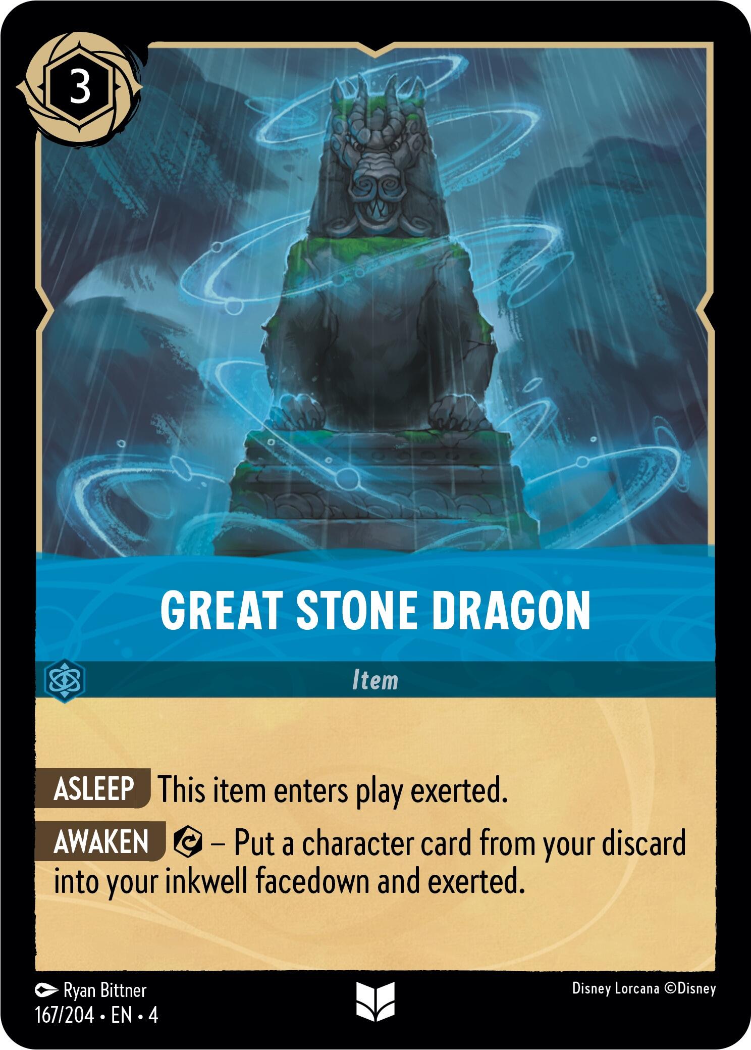 Great Stone Dragon (167/204) [Ursula's Return] | Odin's Place