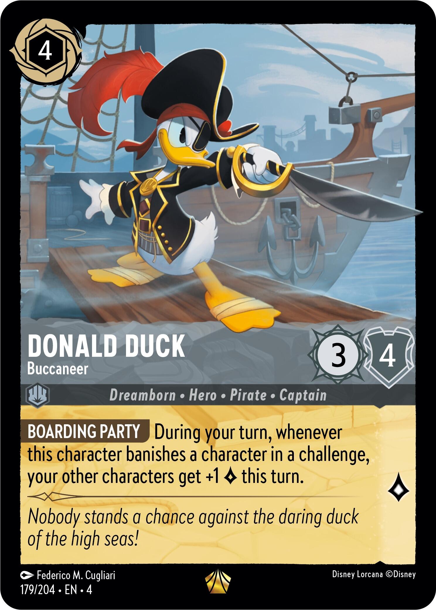 Donald Duck - Buccaneer (179/204) [Ursula's Return] | Odin's Place