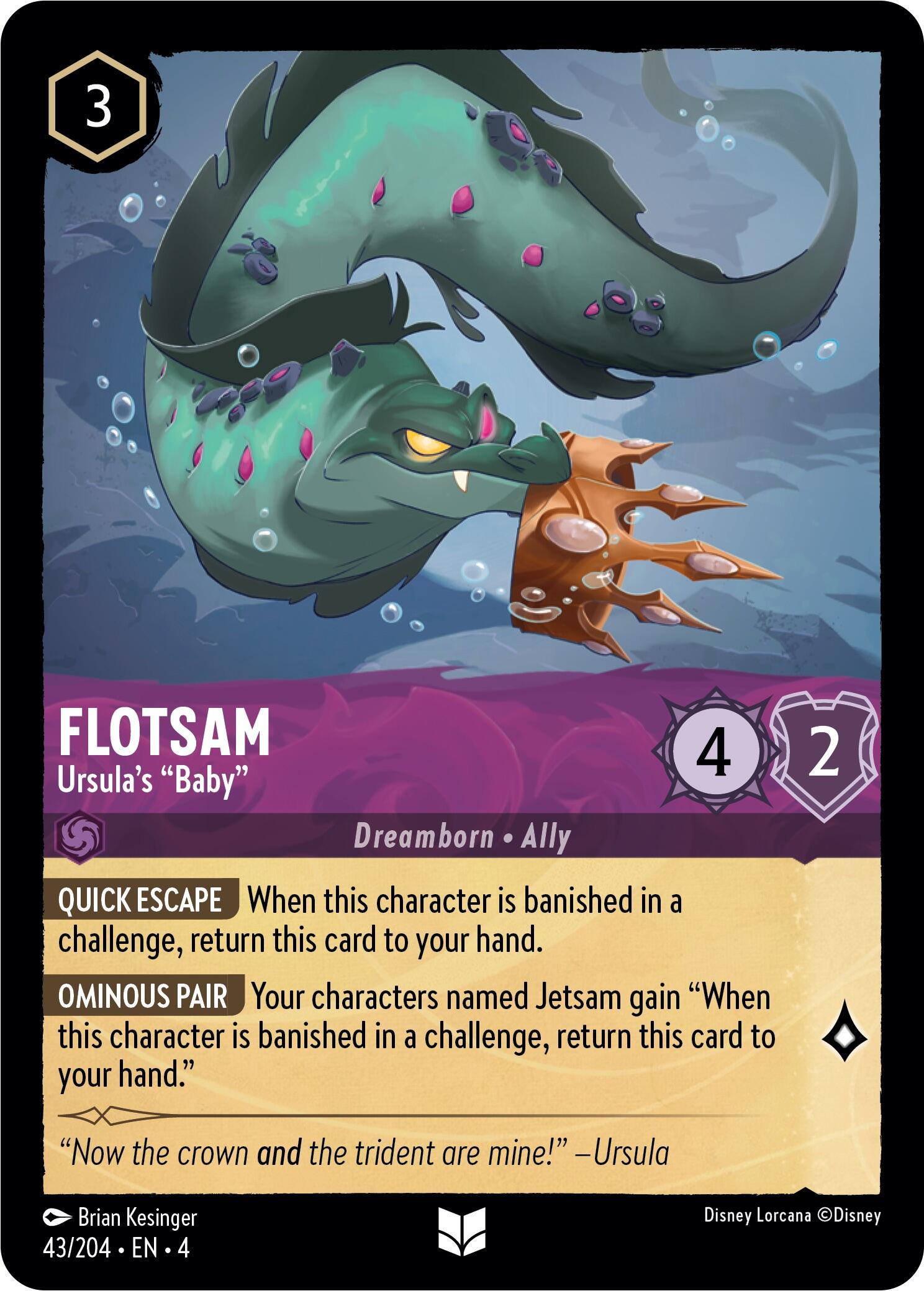 Flotsam - Ursula's "Baby" (43/204) [Ursula's Return] | Odin's Place