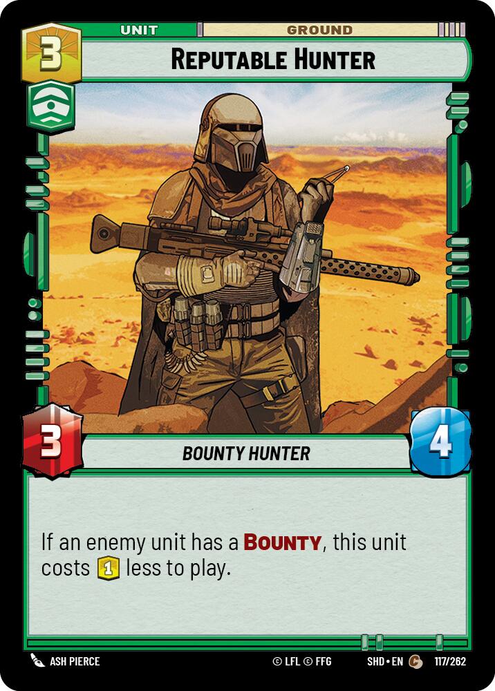 Reputable Hunter (117/262) (117/262) [Shadows of the Galaxy] | Odin's Lair