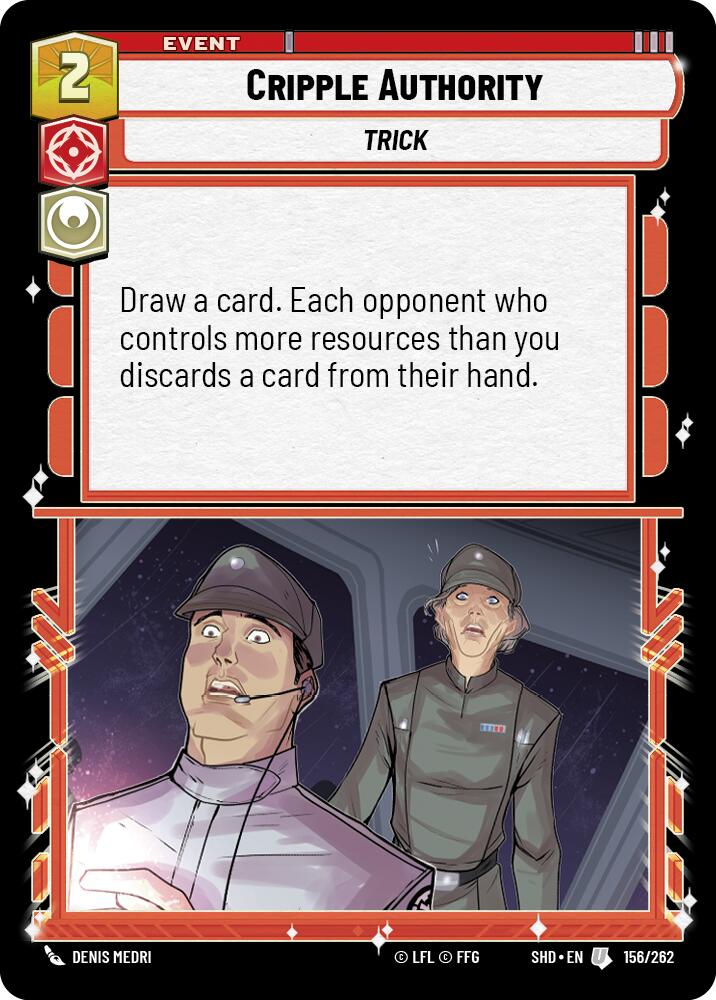 Cripple Authority (156/262) (156/262) [Shadows of the Galaxy] | Odin's Lair