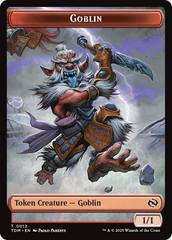 Goblin // Solider (0004) Double-Sided Token [Tarkir: Dragonstorm Commander Tokens] | Dragon's Lair Comics and Fantasy Houston TX
