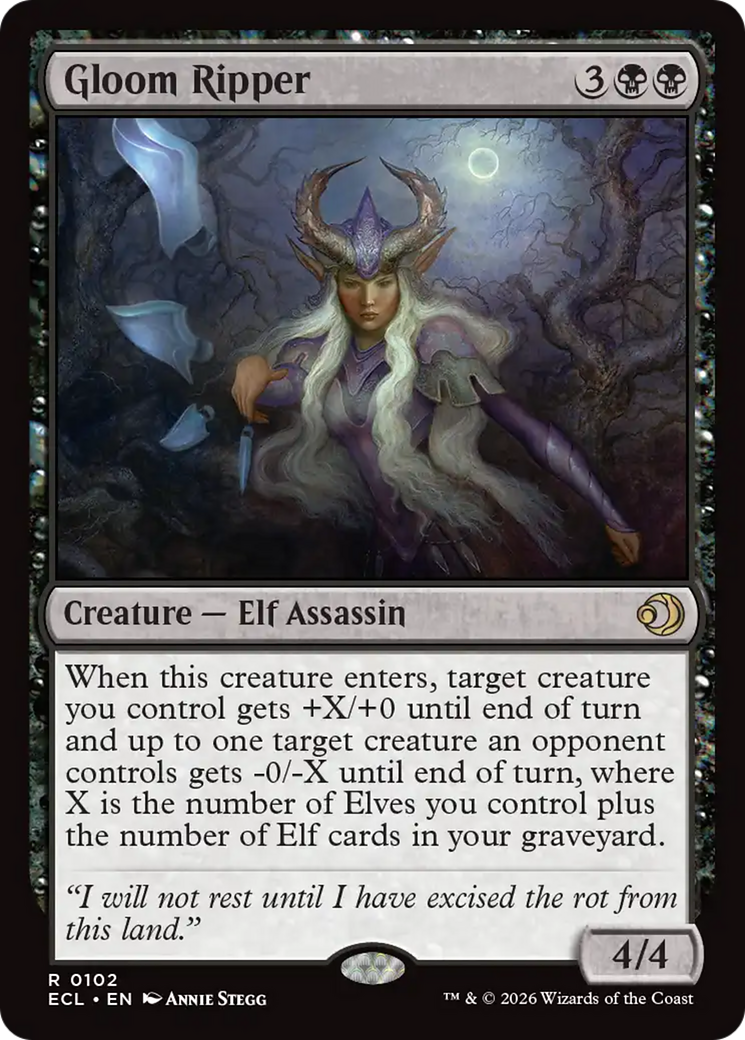 Gloom Ripper [Lorwyn Eclipsed] | Odin's Place