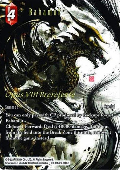 Bahamut [Opus VIII Promo Cards] | Dragon's Lair Comics and Fantasy Houston TX