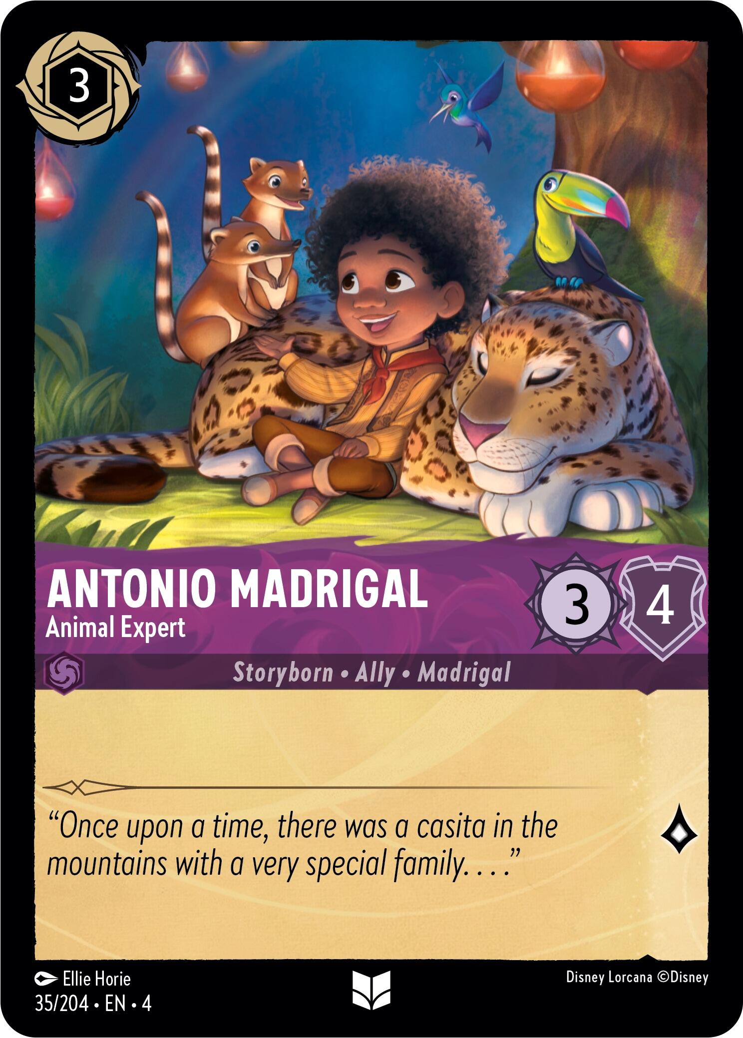 Antonio Madrigal - Animal Expert (35/204) [Ursula's Return] | Dragon's Lair Comics and Fantasy Houston TX