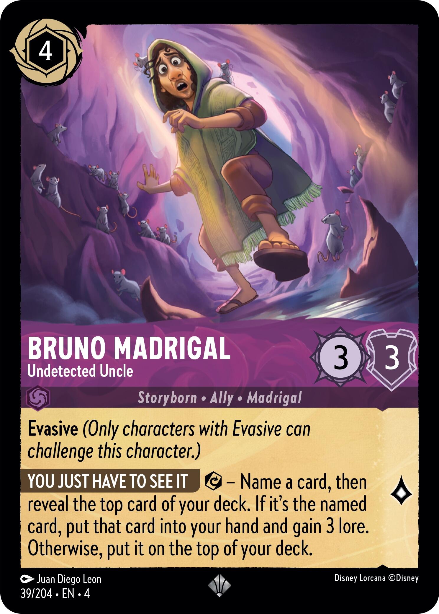 Bruno Madrigal - Undetected Uncle (39/204) [Ursula's Return] | Odin's Place